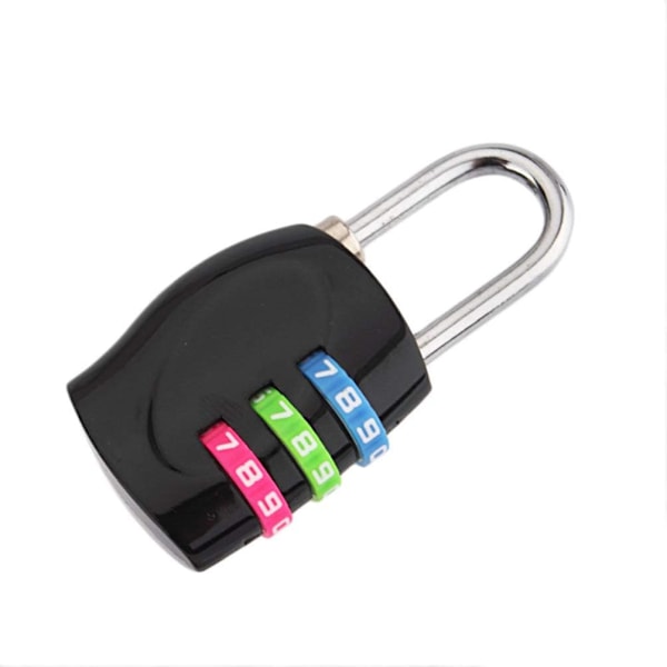 Travellock Rygsæk Kuffert Rygsæk Kombinationslås 3 Hjul Lås Kuffertlås Bagagelås Kodehængelås Boks Rejse
