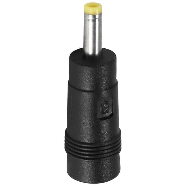 4.0x1.7 mm Hanstik til 5.5x2.1mm Hunbøsning DC Strømstik