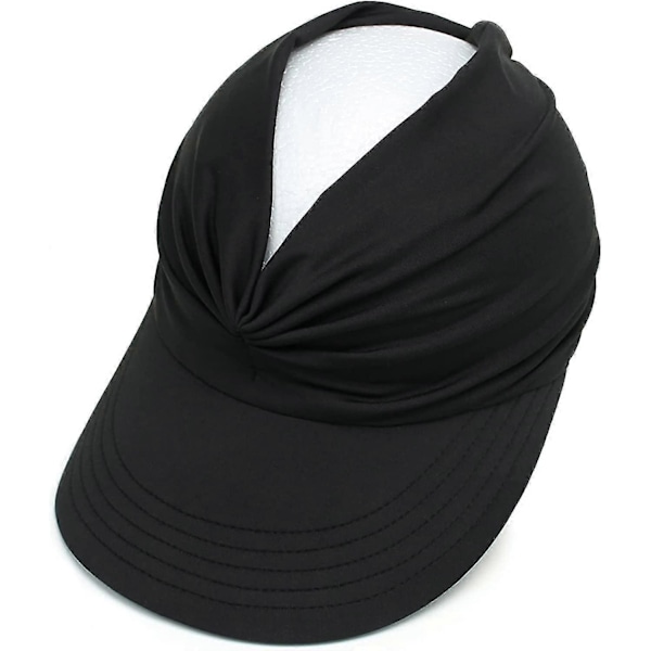 Solskärm Hatt Dam Bred Brätte Sommar Upf 50+ Uv Skydd Strand Sport Keps