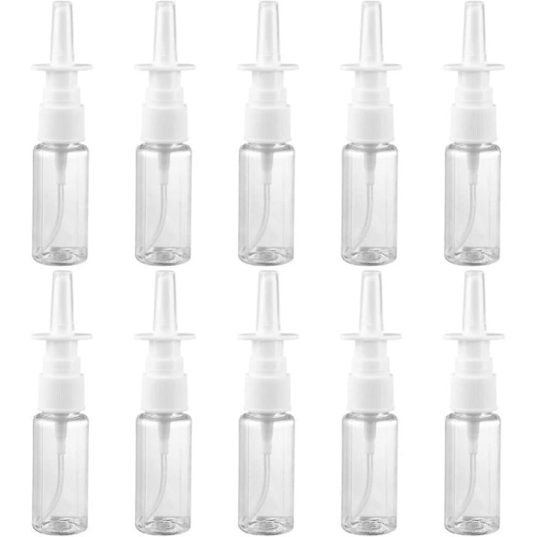5ml nesesprayflaske nesepumpesprøyte etterfyllbar reisestørrelse (5ml, 20stk) (a-1b) DB 20ML 20ML
