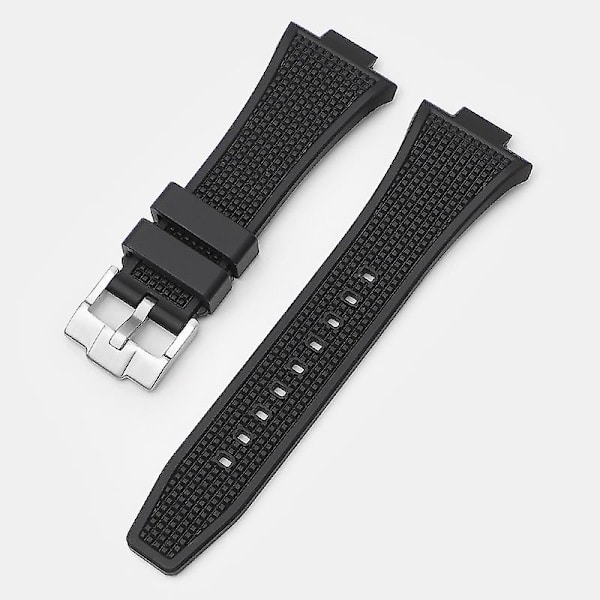 12MM Armband för Tissot PRX Super Gamer T137.407.410 Serie Black