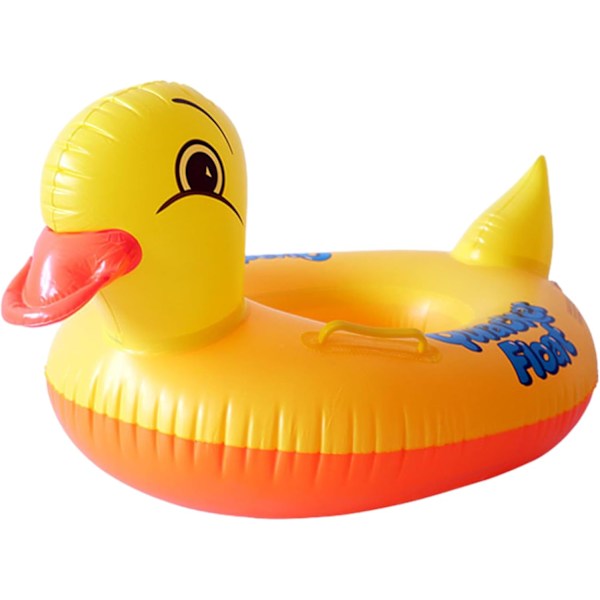 Pool Floats Swimming Pool Toys, Yellow Duck Swimming Rings, Inflatable Swimming Rings Children's Pool Inflatable Toys