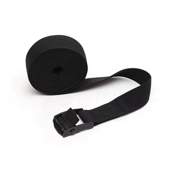 Kiristyshihnat 4 kpl Musta 7 m Musta 7 m