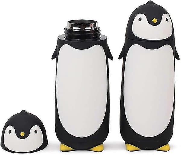 2 st Penguin Vakuumisolerade Termosmuggar Resemugg Te Vattenflaska Kaffetermos