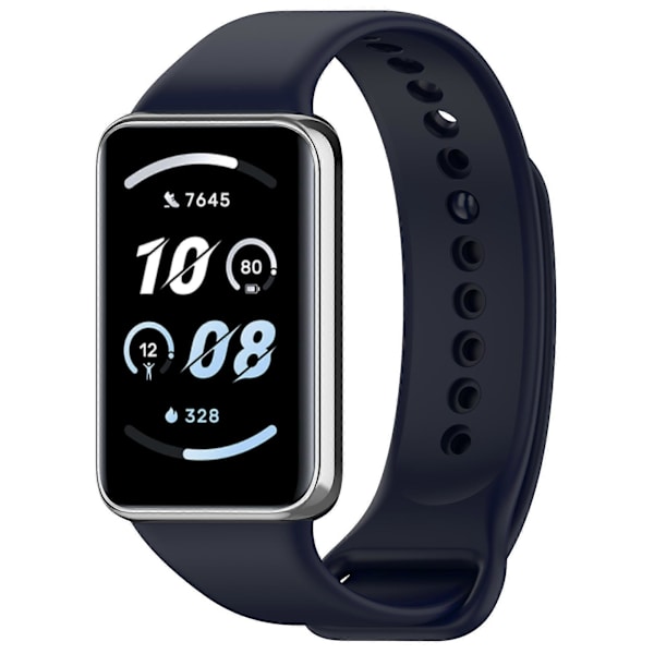 For Honor Band 9 Silikon Urrem Remskifte Håndledsrem Dark Blue