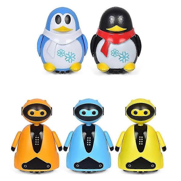 Magisk Pen Legetøj Induktiv Robot Model Børnegave - Følg Enhver Tegnet Linje blue