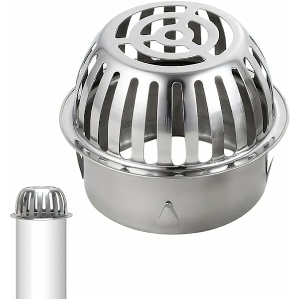 MH-(Diameter: 110mm) 304 Rustfri Stål Tagrenderiste - Gutt