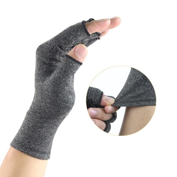 Tryckhandskar Diskomfort Handledsskydd Halvfinger Tryckhandskar