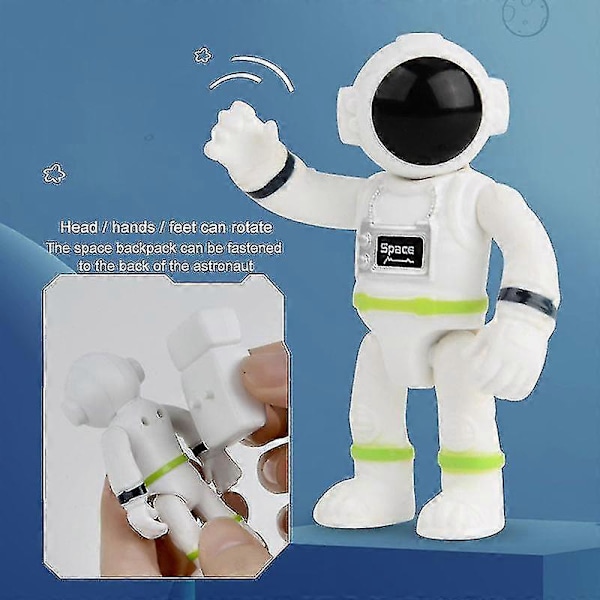 Leksaksraket Rymdskeppsleksak Astronaut Tidig Utbildning Leksak Födelsedagspresent För Pojkar Flickor C