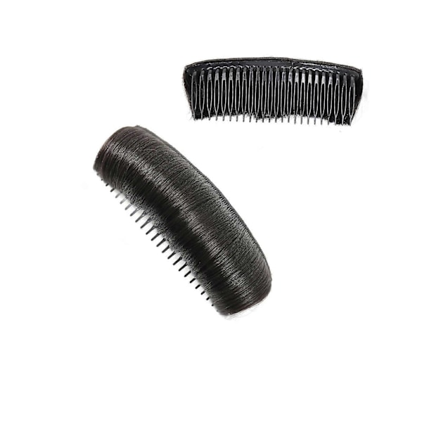 Usynlig Hårpud - Løft Pad På Toppen Af Hovedet Til Håret Flye245653 Black One Size