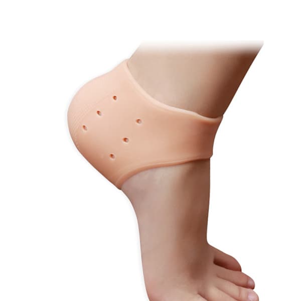Silikoniset kantapääpehmusteet, beige, 2 paria