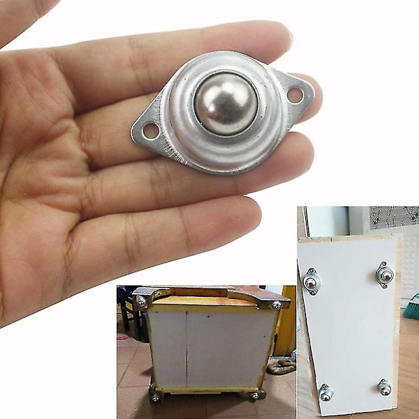12 Styk -15a Kugleoverførsel Universal Rotation Kugletransportbånd Hjul Caster Roller 5/8 Tomme Kugle Leje