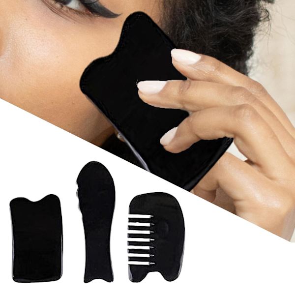 Gua Sha Skraber Gua Sha Plade Skønhedsmassage Nakke Krop