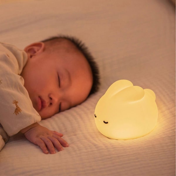 Kawaii Pupujussi Yövalo Lasten Lamppu, Söpö Pupujussi Yövalo Lastenhuoneeseen, Kawaii Tyttövauvan Lahjat Vastasyntyneen Vauvan Lahjat, USB Ladattavat Lamppuvalot