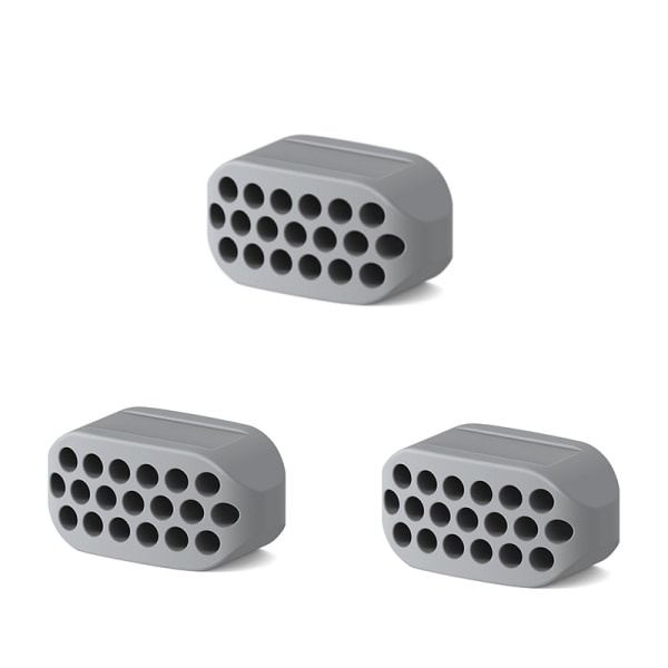 Kjeve-trener i silikon Grey