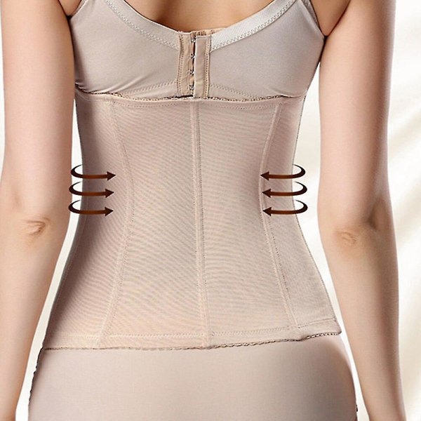 Taljetræner Slank Korset Body Shaper Modellering Bælte Shapewear Talje Cincher Fedt Kompressionsbælte Girdles Fastgjort Korset 2022