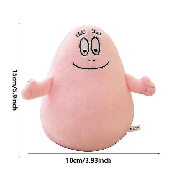 Barbapapa Plyschleksak Anime Barbapapa Docka Mjuk Plyschleksaker Kawaii Barbapapa Monster Docka Kudde Barn Födelsedag Julgåva [DB] pink