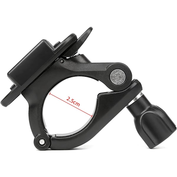 Liten styreholderfeste for sykkel/motorsykkel med roterende funksjon Setepinnefeste Tilbehør for GoPro Hero 11/10/9/8/7/6/5/4/3,SJCAM EK7000