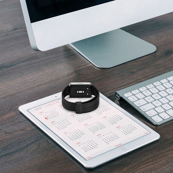 Silikonerem til Samsung Galaxy Fit 3 SM-R390 Sort Sort
