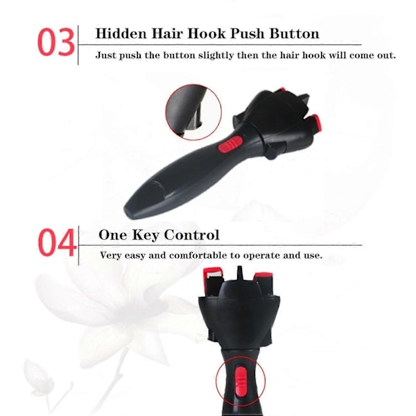 Elektroniskt Snabbvridande Hårflätaverktyg Automatisk Hårflätare Maskin Fläta Maker DIY Magic Hair