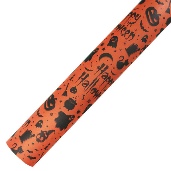 5 stk Halloween Gavepapir Halloween Element Print Gaveæske Emballage