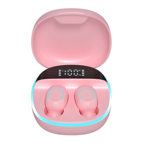 Bluetooth-hörlurar Trådlösa hörlurar Mini In Ear Pods För iPhone Samsung Pink