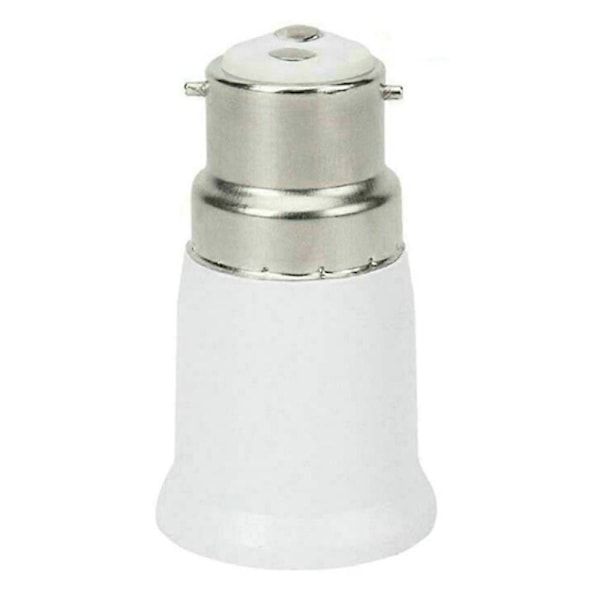 BC B22 till ES E27 Adapter Bajonettlock Edison Skruv Ljuslampa Konverterare 5 PCS