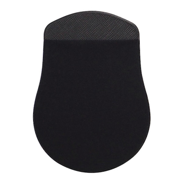 Smal Musmatta för Laptop - Musficka med Självhäftande Design, Inga Limrester, Universal, Enkel att Installera, Bärbar Musförvaring Black