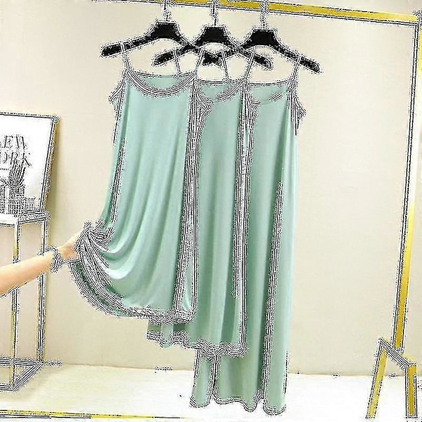 Sømløse Underkjoler Dame Størrelse Ermeløs Ice Silk Underkjole Underskjørt S _h Black-114cm M Weight(40-55kg)