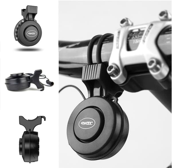 Elektrisk cykelklocka, cykelhorn USB-laddningsbart