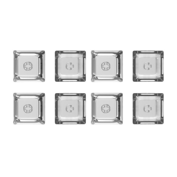 1U Transparent XDA Keycaps för Gamng Mekaniska Tangentbord 1U 1,4 mm Tjocklek Förbättra Dina Skrivupplevelser 8-1000PCS 80pcs 80pcs