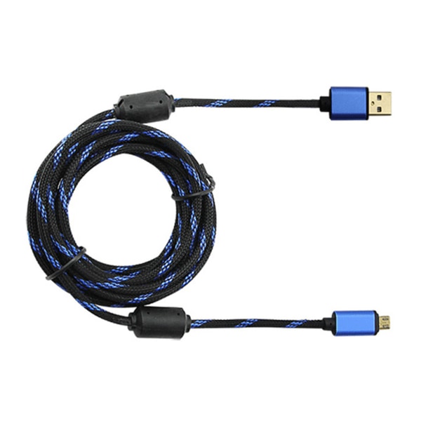 for 3M Micro USB-laddarkabel for ekstra lang for lek Laddningskabel for Xbox One Controller Power Charge Cor