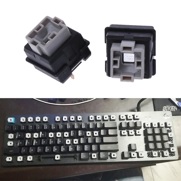 2 stk Romer-g Switch Omron Axis til Logitech G512 G910 G810 K840 G413 Pro Keyboard