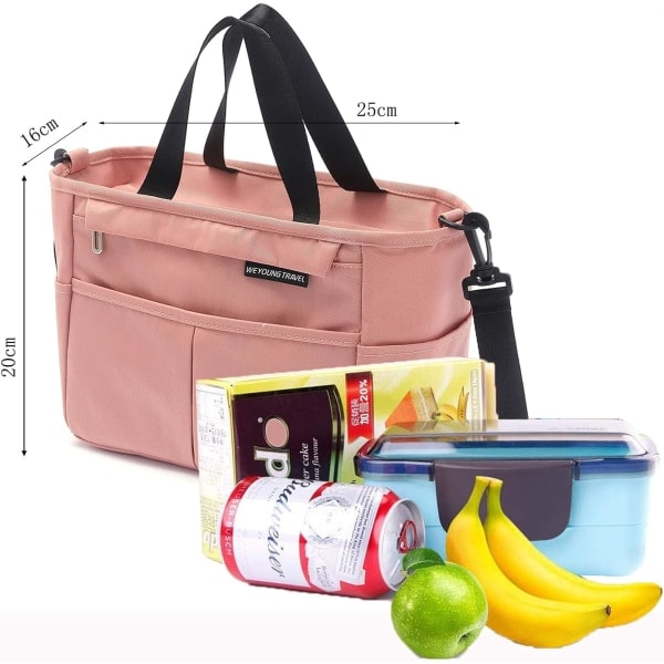 Termisk Lunchväska, Arbetsmat Isotermisk Mattransport Lunchbox Po
