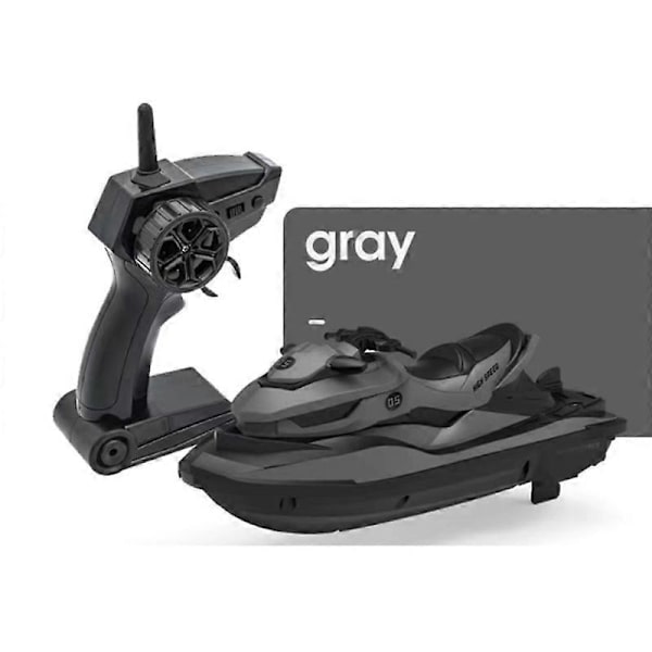 RC Jetski Fjernstyrt Motorbåt For Vannutdanning I Lekebåter Jetski Lekebåter gray