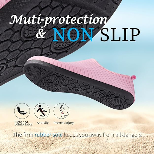 Vattenskor Strand Simma Havs Aqua Sockor för Män Kvinnor
