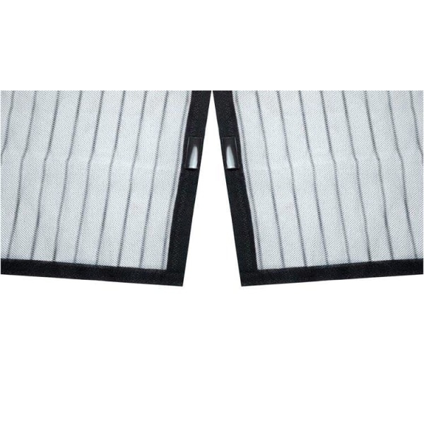 Insektnet dør 220*100 cm Magnetisk Myggenet Sort（1PC)