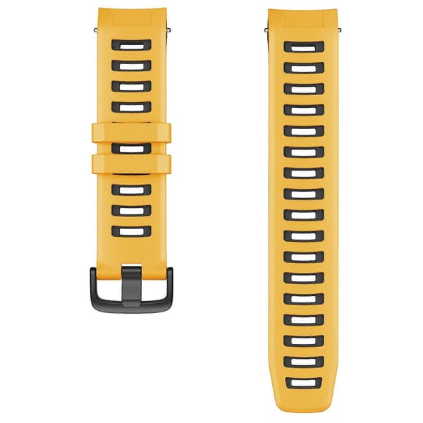 Til Garmin Instinct / Instinct Esports Silikone Urrem Yellow Black