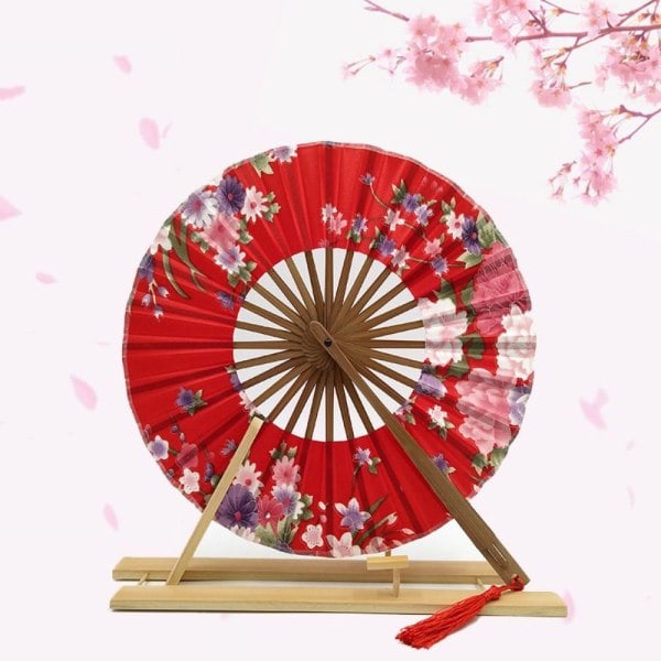 Circular folding fan Round hand fan C C C