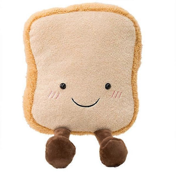 Sød Plys Croissant Legetøj Udstoppede Simulation Mad Brød Blød Dukke Børnelegetøj Soveværelse Søvn Piger Fødselsdagsgave Udstoppede Dyr Bread 16x9cm