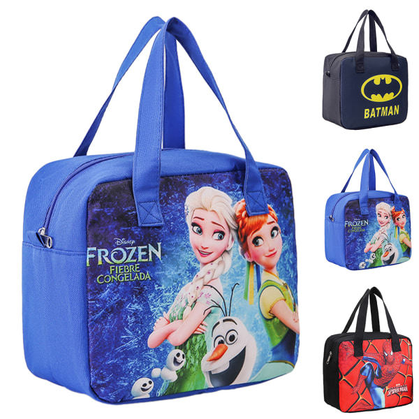 Cartoon Lunchbox Frokostpose Bærbar frokostpose til arbejde kontor Spider Man Spider Man