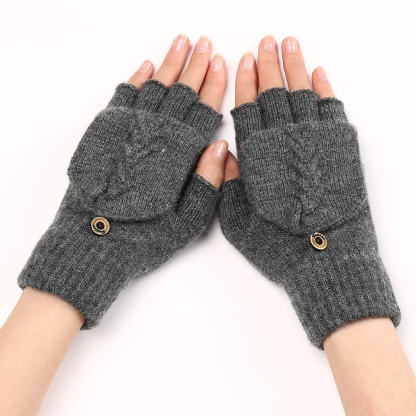 Strikket handsker foldbare handsker foldbare handsker med varme