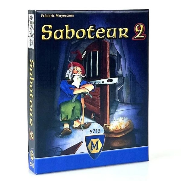 Saboteur Game2 Bordsspel Roliga brädkortspel för familjer Fest Dwarf Gold Mine Gräva Miner Brädspel Saboteur 2