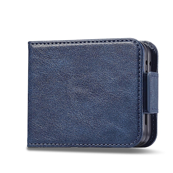 RFID-nahkainen puhelinkotelo Samsung Galaxy Z Flip5:lle Blue