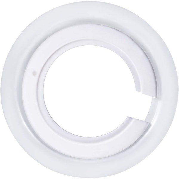 E27 till E14 Plast Skärm Ring Adapter, Skärm Reducering Ring för Montering av Edison Skruv Skärmar till Bajonett Lampfäste (10)