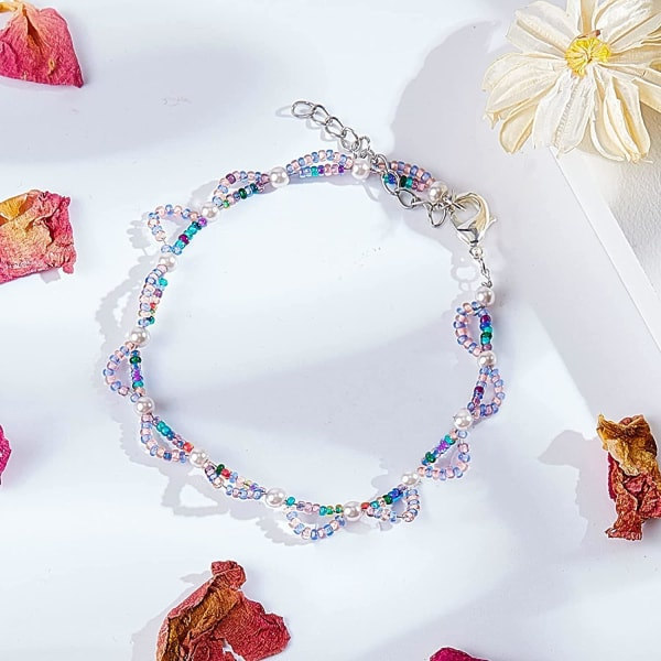 DIY - Pärlbox - Seed beads - 2mm -19000st- Smyckestillverkning flerfärgad