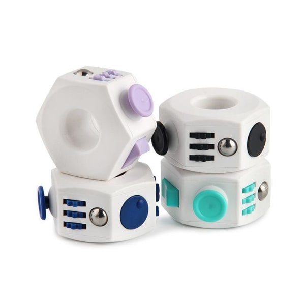 Kontor Anti-Stress Cube Voksen Klem De-kompresjon Finger Fidget Leke