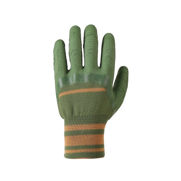 4 par MULTI-FUNKSJONELLE HANSKER Hagehansker for menn og kvinner (grønn) (grønn) Nylon Vanntett 27,5 x 7,5 x 6,9 cm for menn og kvinner
