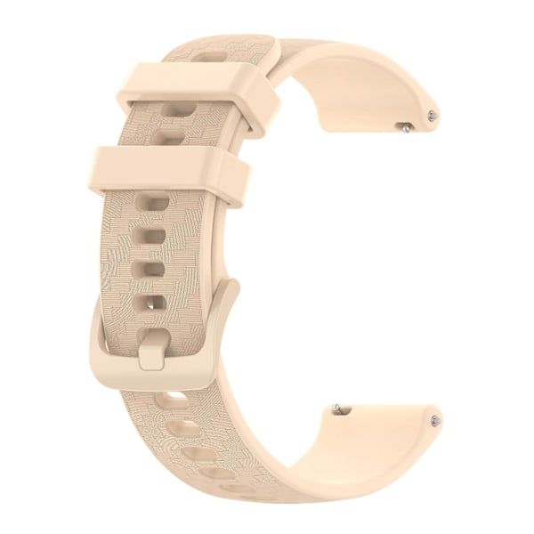 Silikonarmband för Garmin Forerunner 645 Music Beige