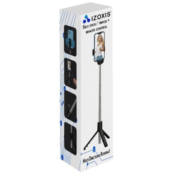 Selfie-tikku - iPhone/Android - Bluetooth Musta